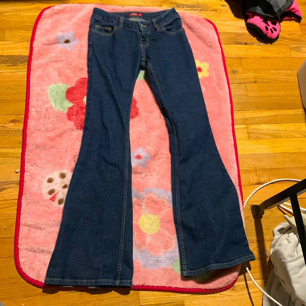 Blue Jean bellbottoms